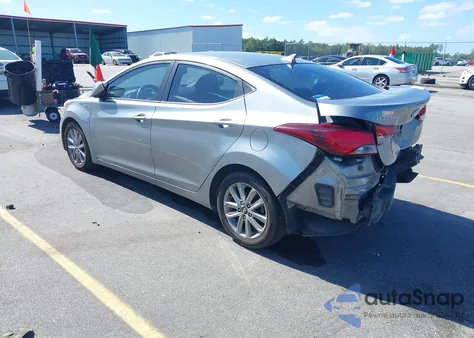 2014 Hyundai Elantra Se z USA, uszkodzony, nr VIN KMHDH4AE9EU083581